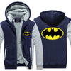 Joker and Batman Thick Fleece Zipper Coat