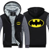 Joker and Batman Thick Fleece Zipper Coat