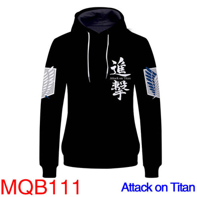 Attack On Titan Hoodies - Unisex Pullover Hoodie