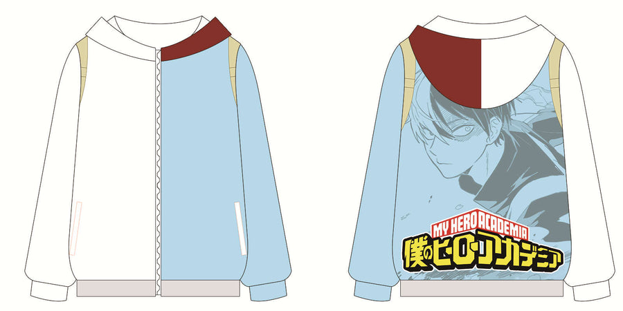Anime Sweatshirt - My Hero Academia Unisex Zip Up Hoodie
