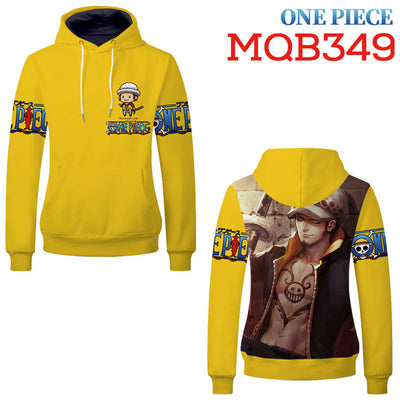 One Piece Hoodies - Trafalgar Law Unisex Pullover Hooded Sweatshirt