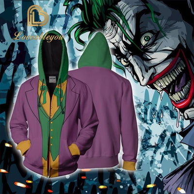Limited Edition - HAHA Joker 2 Unisex Zipper Hoodie