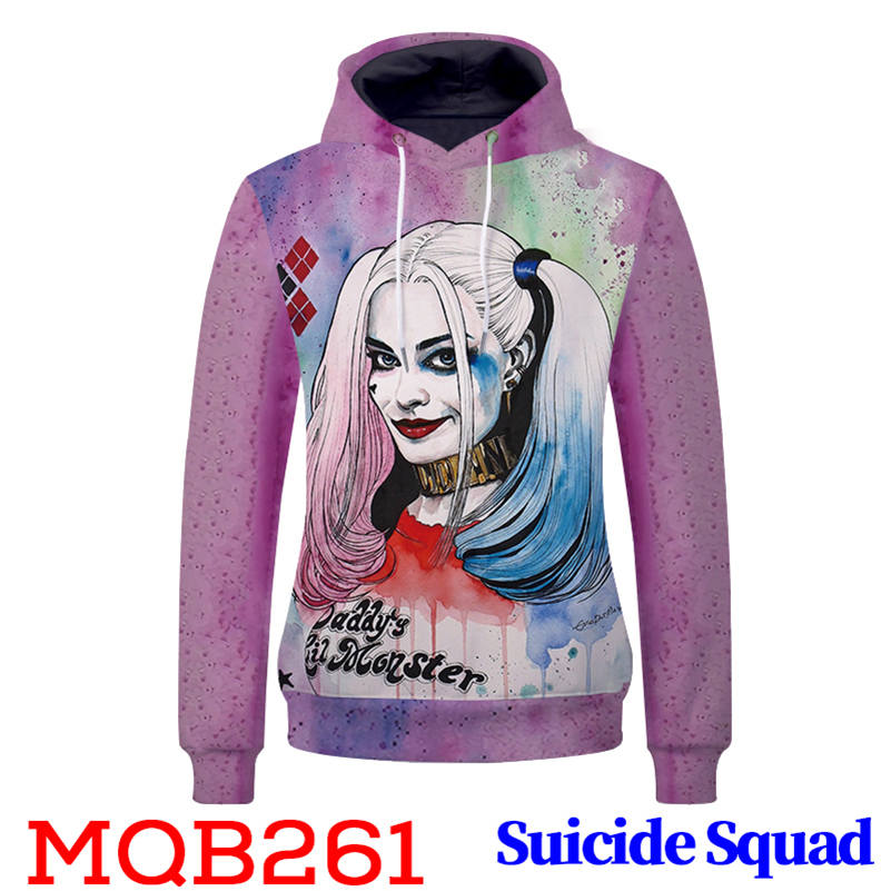 Moive Hoodies - Suicide Squad Unisex Pullover Hoodie