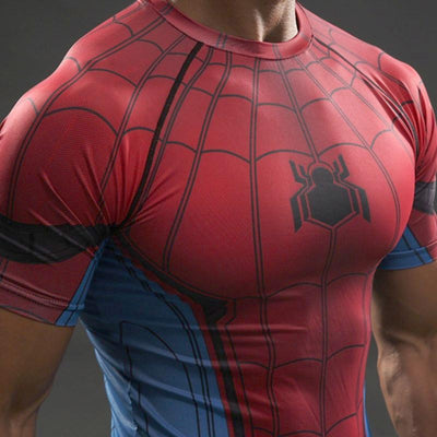 Spiderman T-shirt - SPIDERMAN MEN'S COMPRESSION TEE