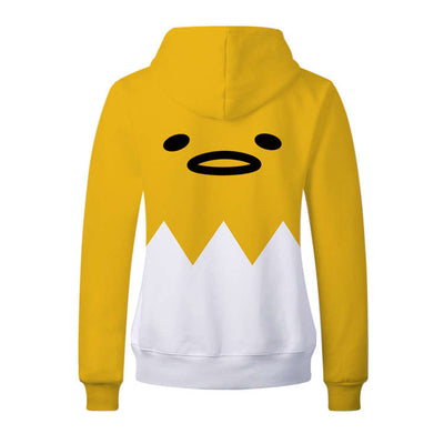 Anime Sweatshirt - Gudetama Unisex Zip Up Hoodie