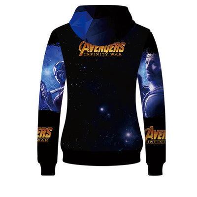 The Avengers Hoodies - Superhero Unisex Pullover Hooded Sweatshirt