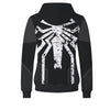 Superhero Hoodies - Venom Spidy Unisex Pullover Hooded Sweatshirt
