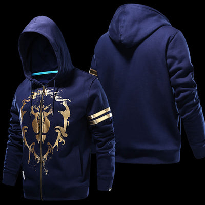 WOW Cotton Hoodie World of Tribe The Alliance Hoodies